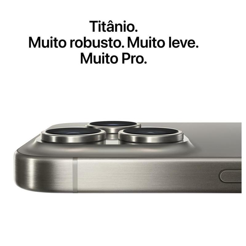 iPhone 15 Pro Max Apple (512GB) Titânio Azul, Tela de 6,7